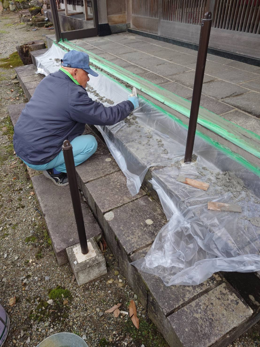 柳田外装の風除室工事の施工後の写真2