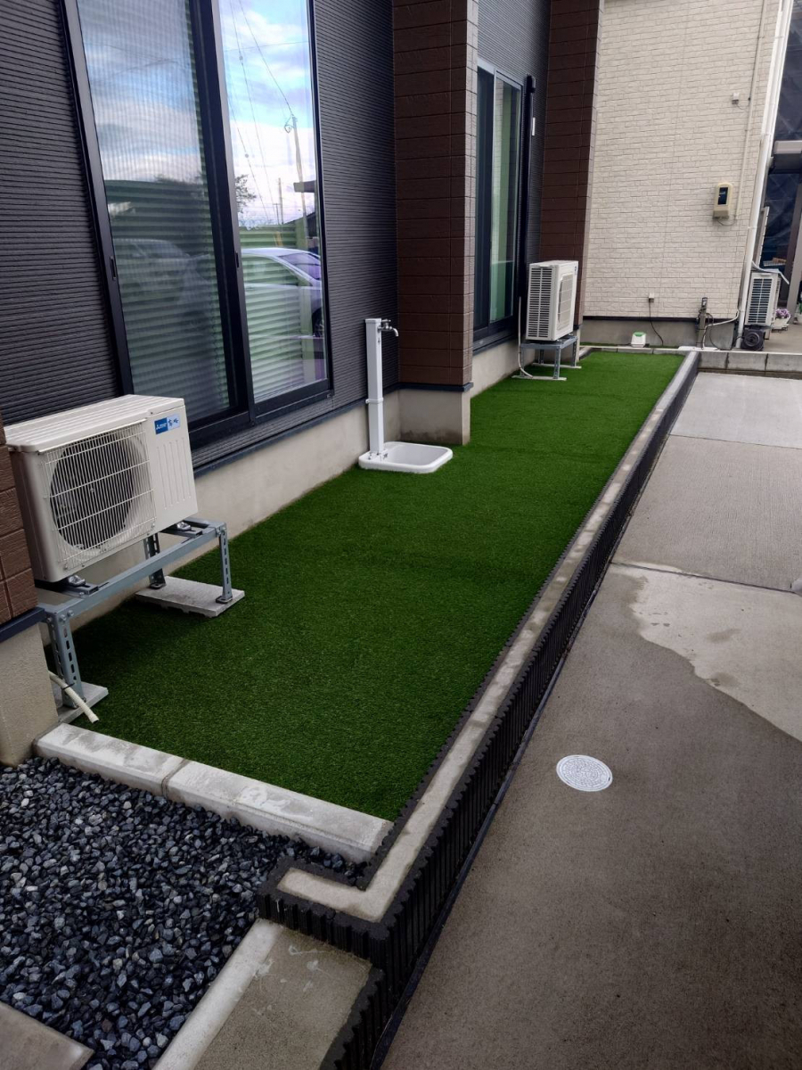 柳田外装の緑💚のある生活🏡の施工後の写真1