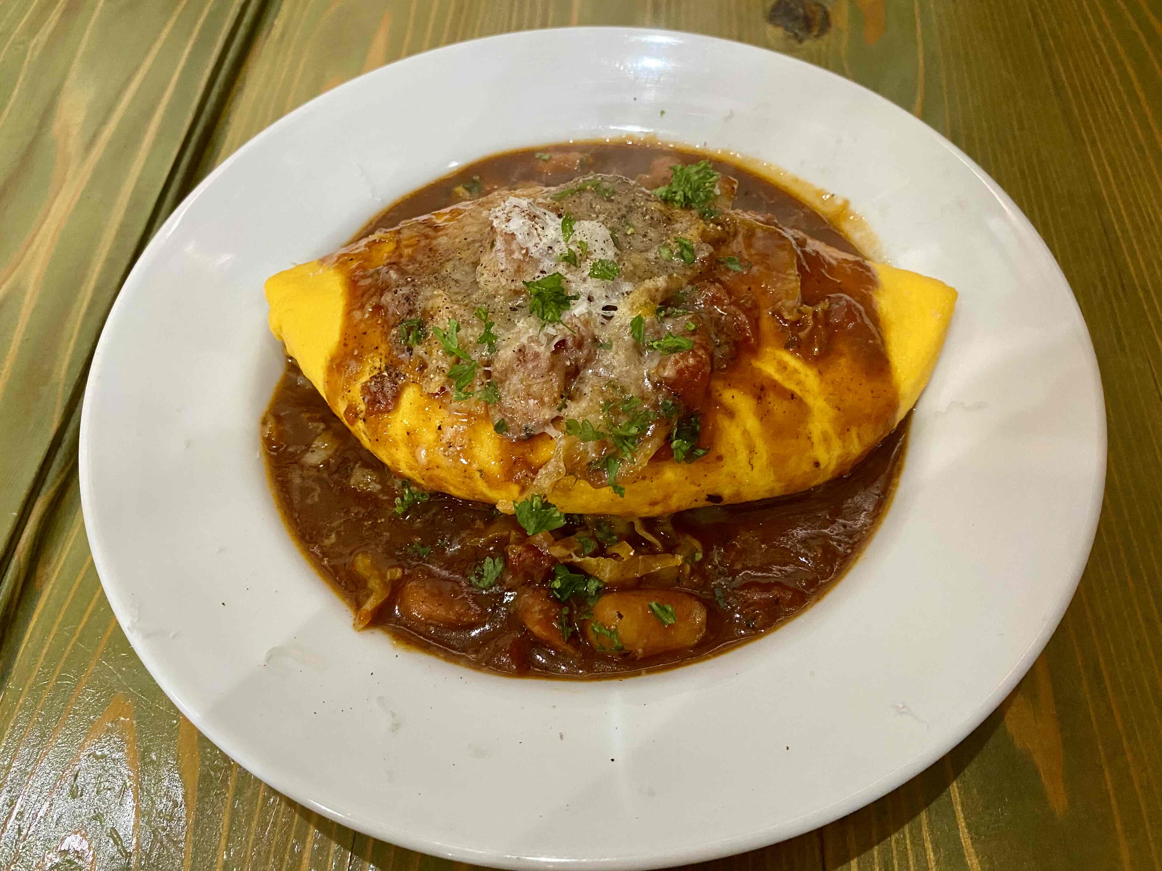 【桐生グルメ】カワウチダイナー　9月ランチ限定オムライス♪ TGネクストのブログ 写真5