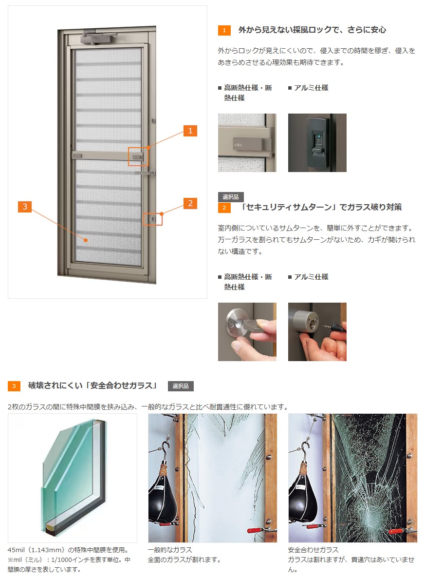 TGネクストの群馬県桐生市【LIXIL　リシェント勝手口ドア】1DAYリフォームの施工事例詳細写真1