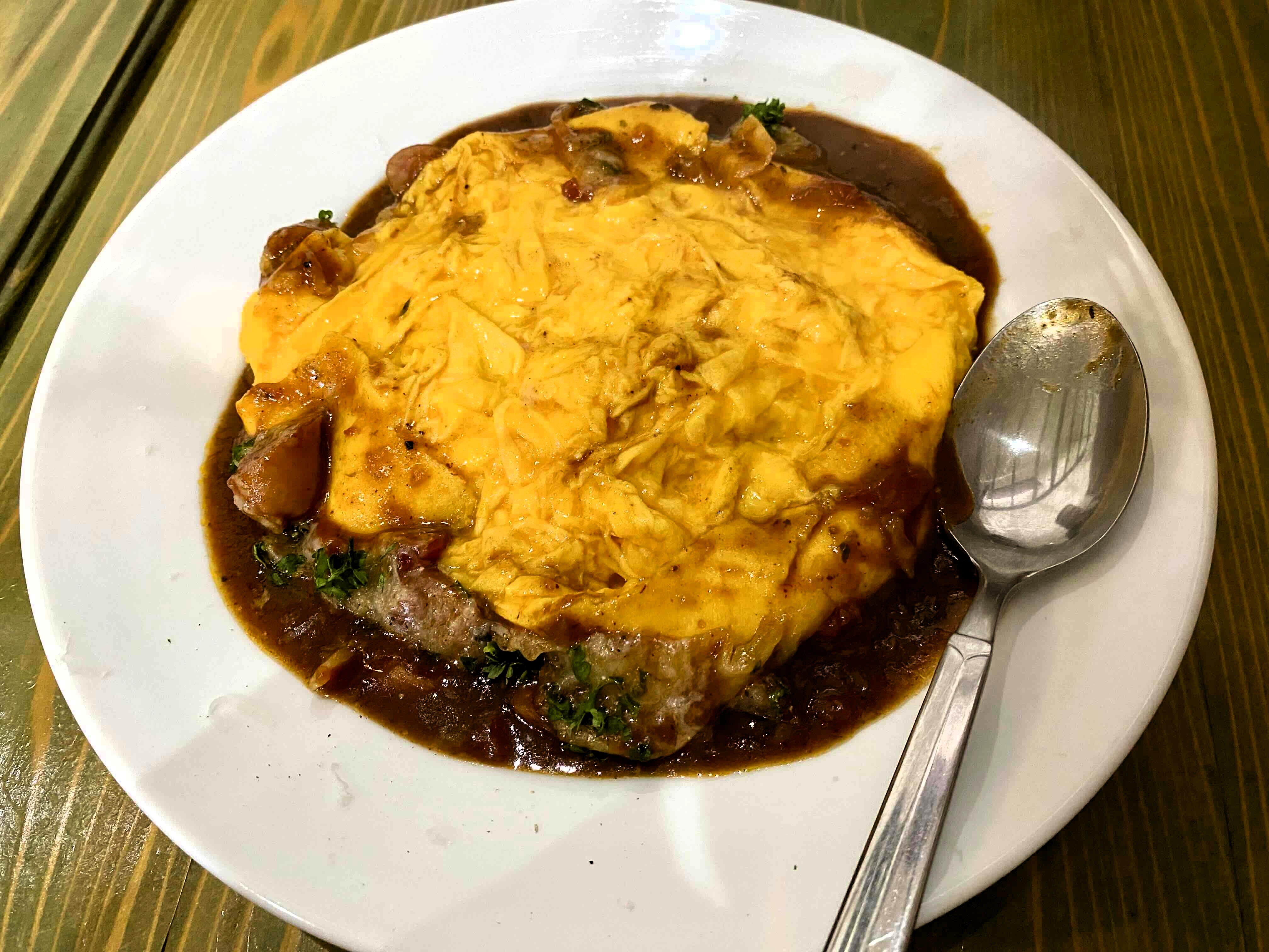 【桐生グルメ】カワウチダイナー　9月ランチ限定オムライス♪ TGネクストのブログ 写真6