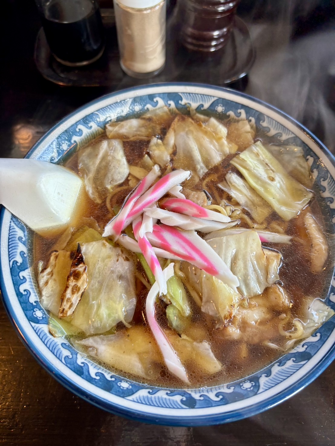 那須塩原市ご当地グルメ【釜彦　スープ入焼きそば】 TGネクストのブログ 写真4