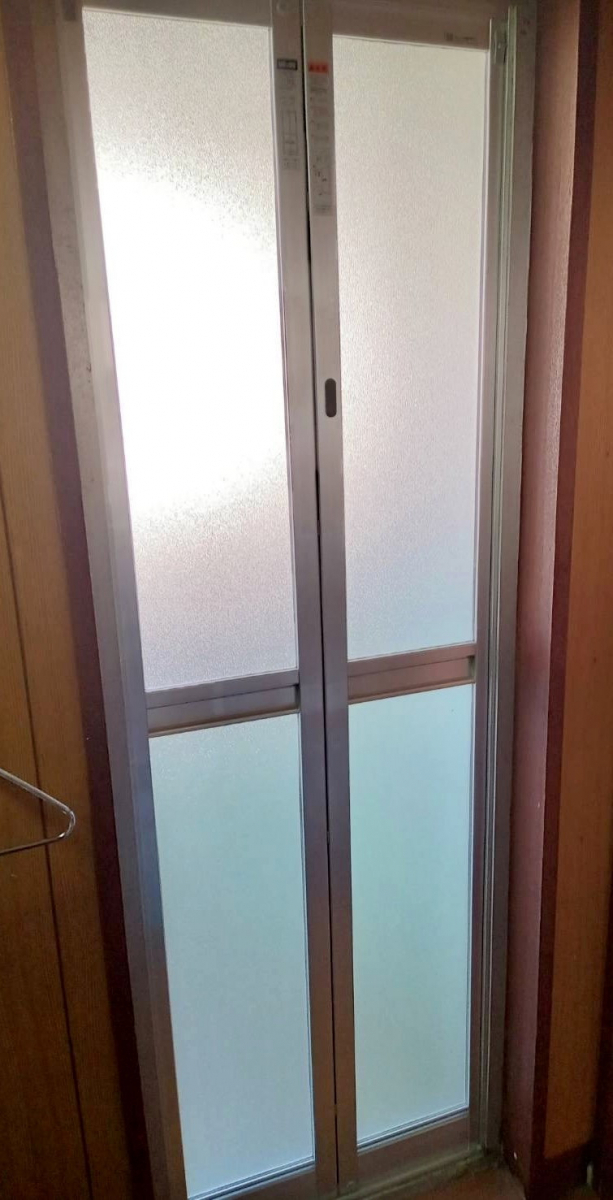 TGネクストの浴室ドアの交換の施工後の写真1