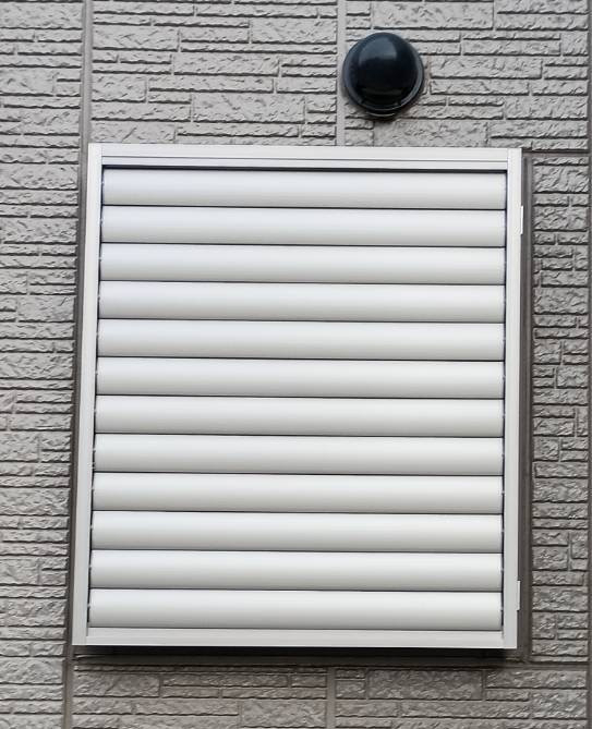 TGネクストの群馬県桐生市【目隠し可動ルーバー】取付け工事の施工後の写真1