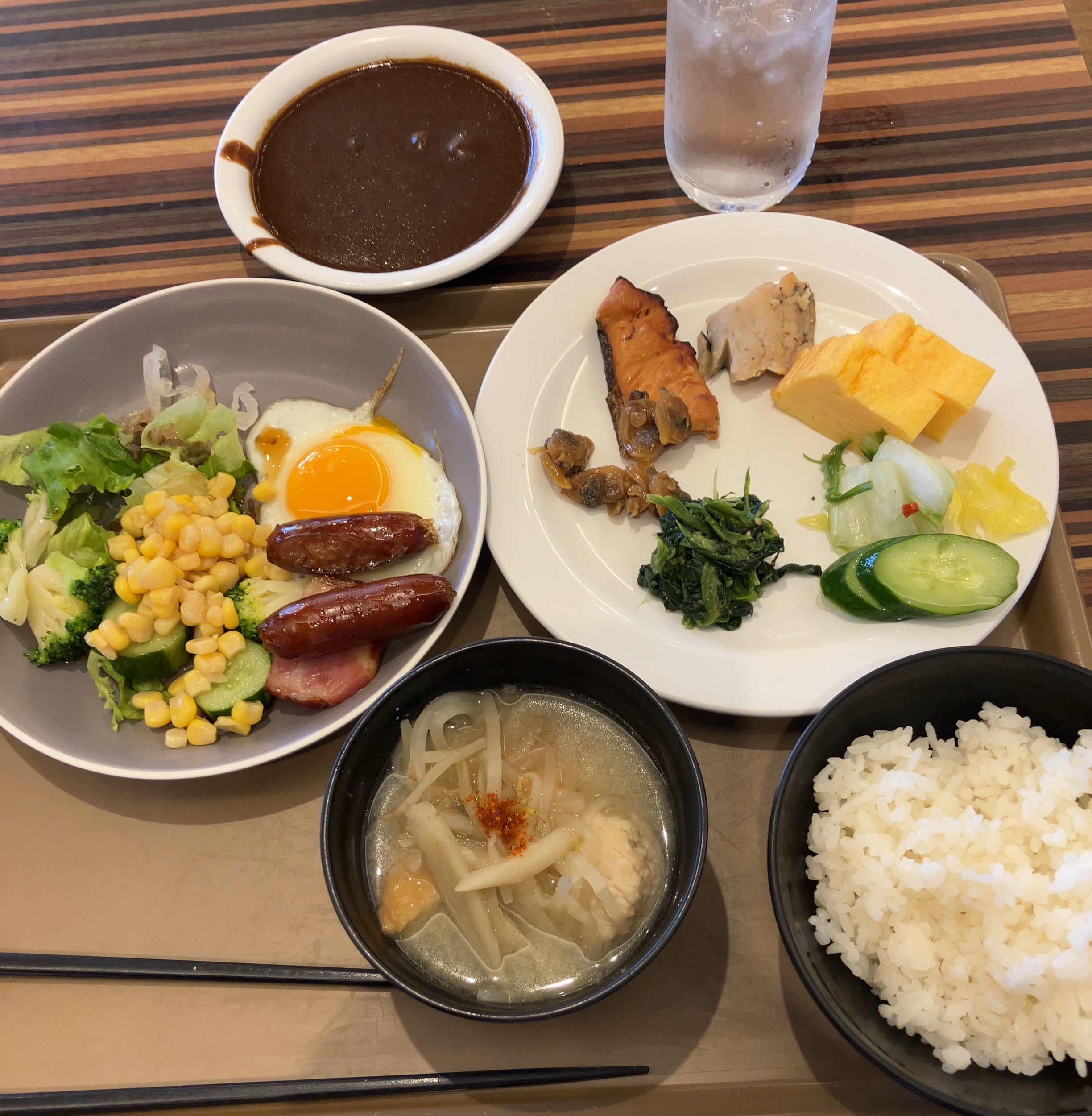 6/9(月)またしても東京出張💼②翌日の朝食😋 AKBT 土崎港店のブログ 写真2