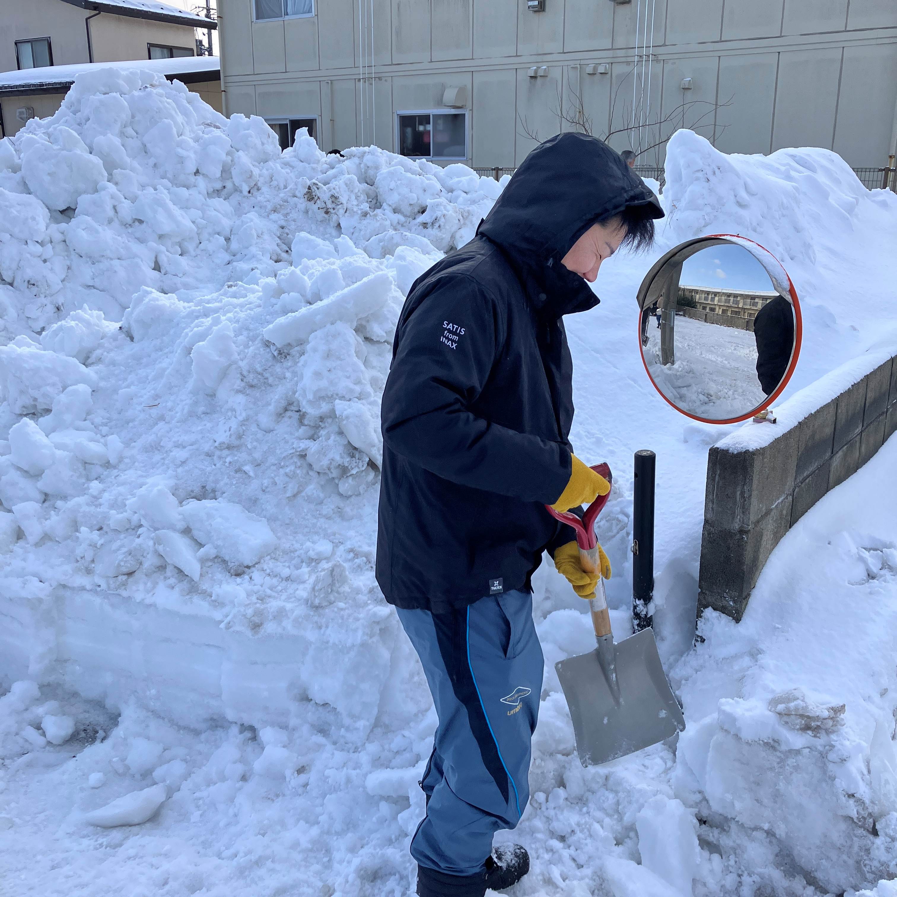 ⛄除排雪ボランティア⛄ 秋田ビルテックのブログ 写真2