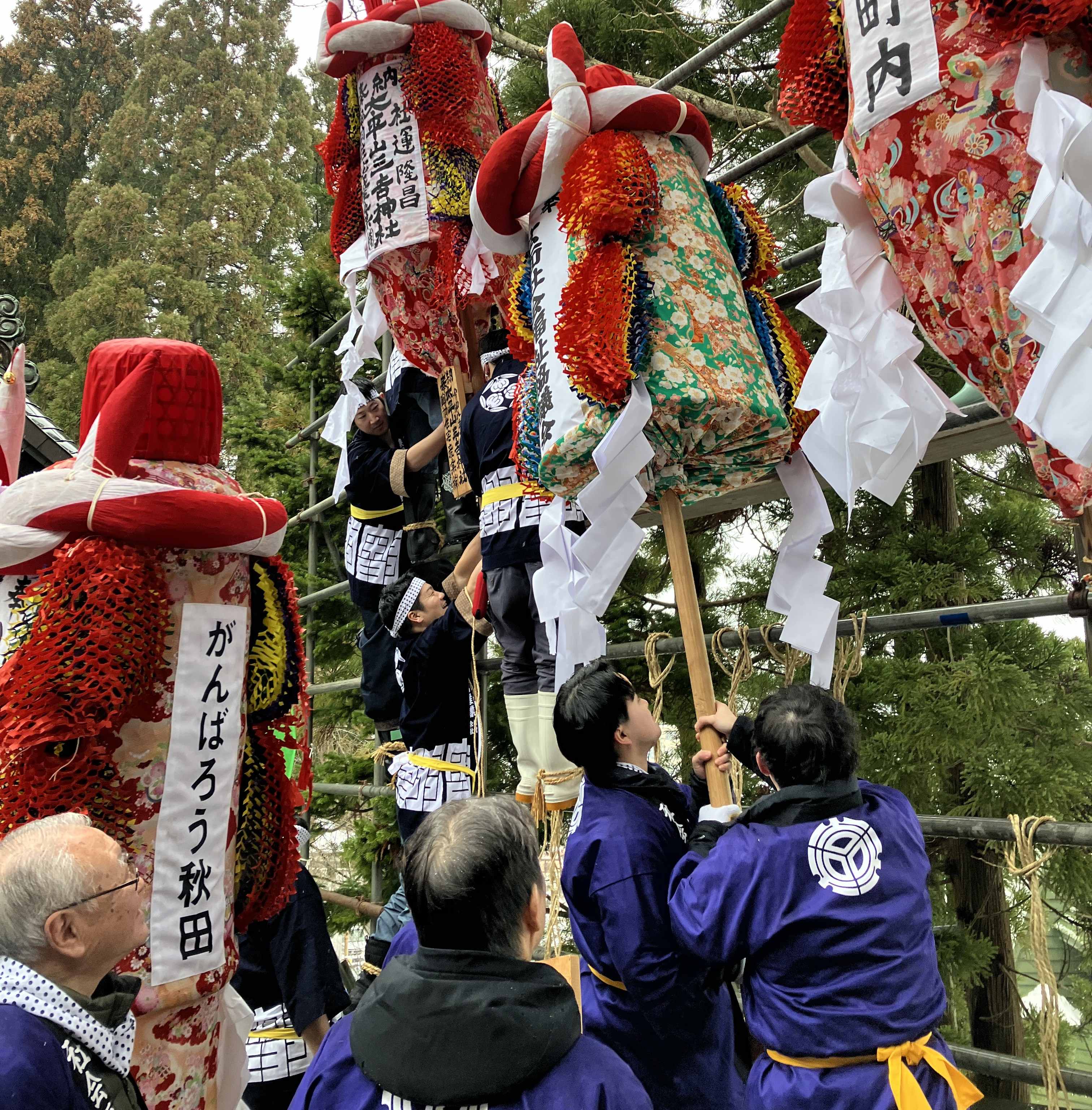 🌟三吉梵天祭🌟 秋田ビルテックのブログ 写真3