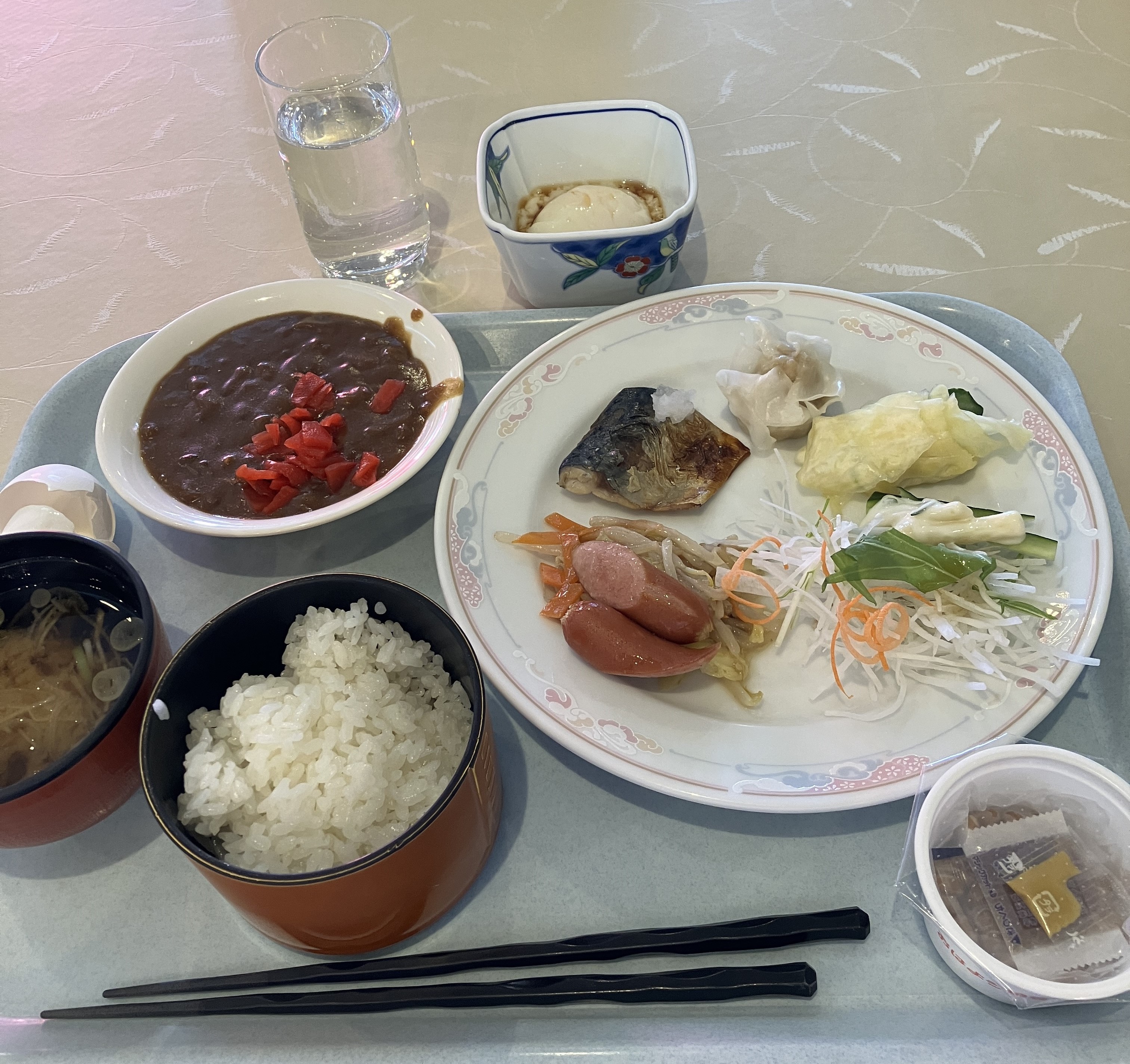 ホテルの朝食バイキング🍚 AKBT 土崎港店のブログ 写真1
