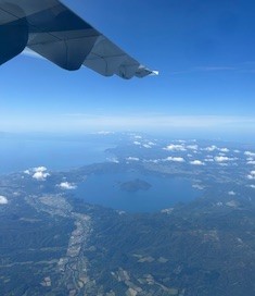 天気が良かったので上空からの眺望 AKBT 土崎港店のブログ 写真3