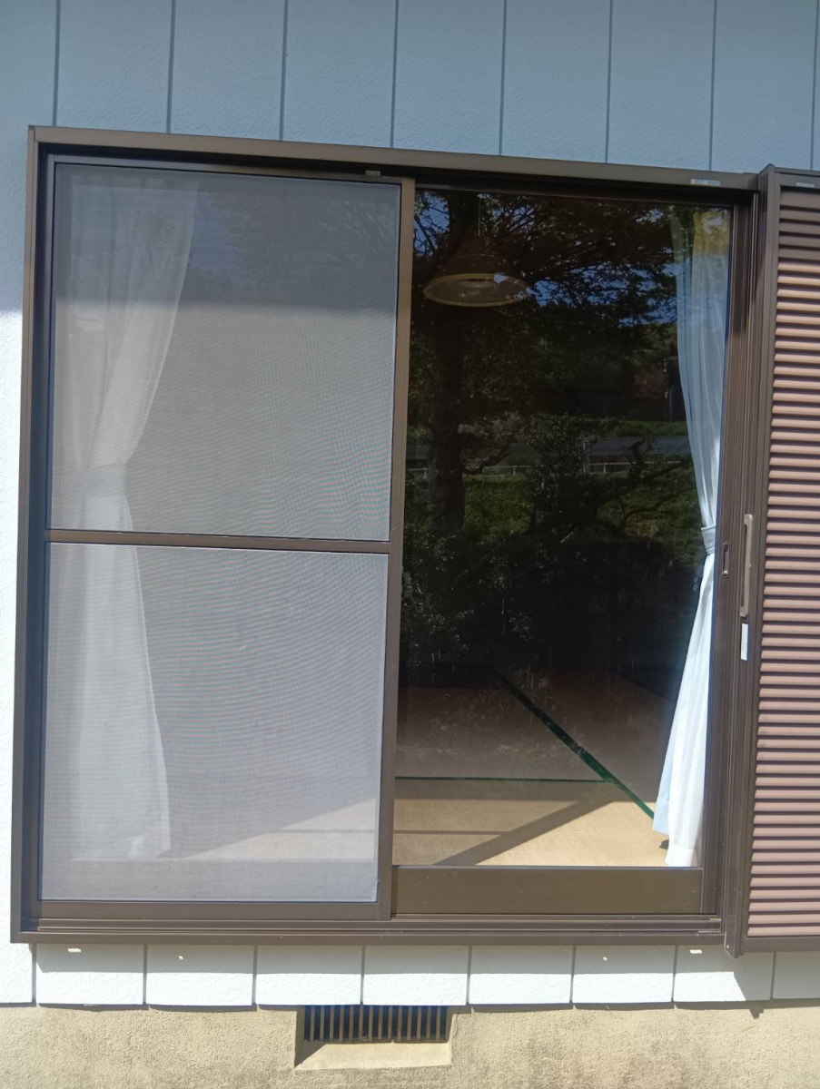 マド工房のガラス修理 【大子】 【水戸】の施工後の写真1