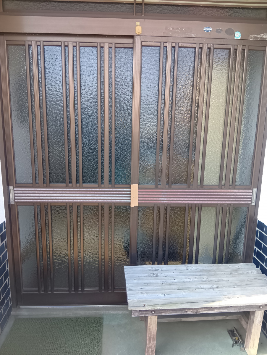 マド工房の玄関がスムーズの施工前の写真1