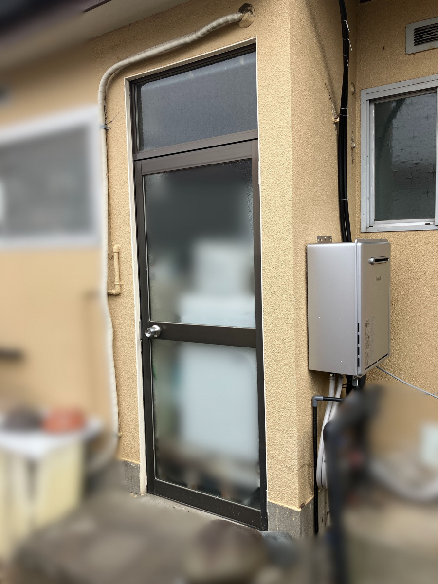 スミック 渋川店の【吉岡町】リシェント勝手口で夏の台所を快適に♪の施工前の写真1