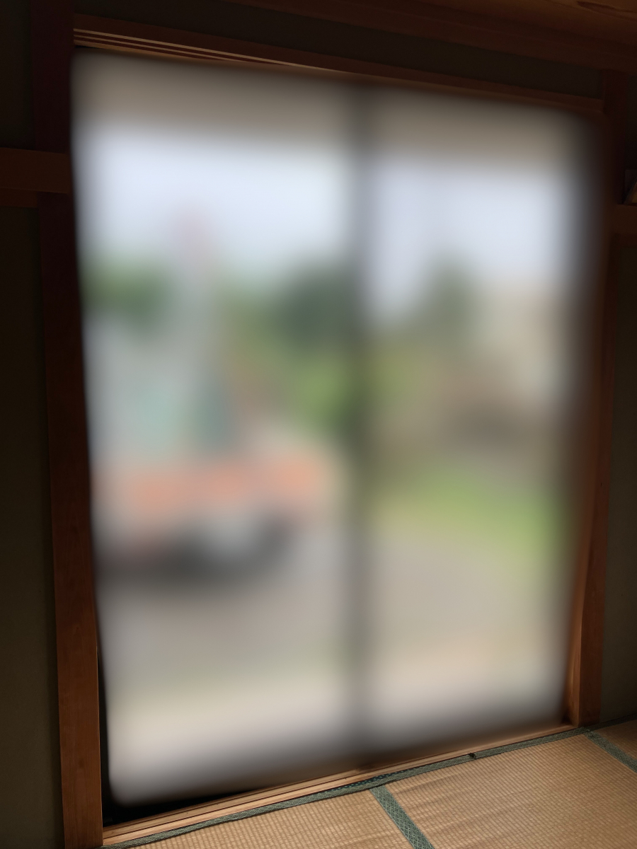 スミック 渋川店の【渋川市】和室にピッタリ！LIXILの内窓「インプラス」の和紙調ガラス【窓リノベ2025補助金】の施工前の写真1