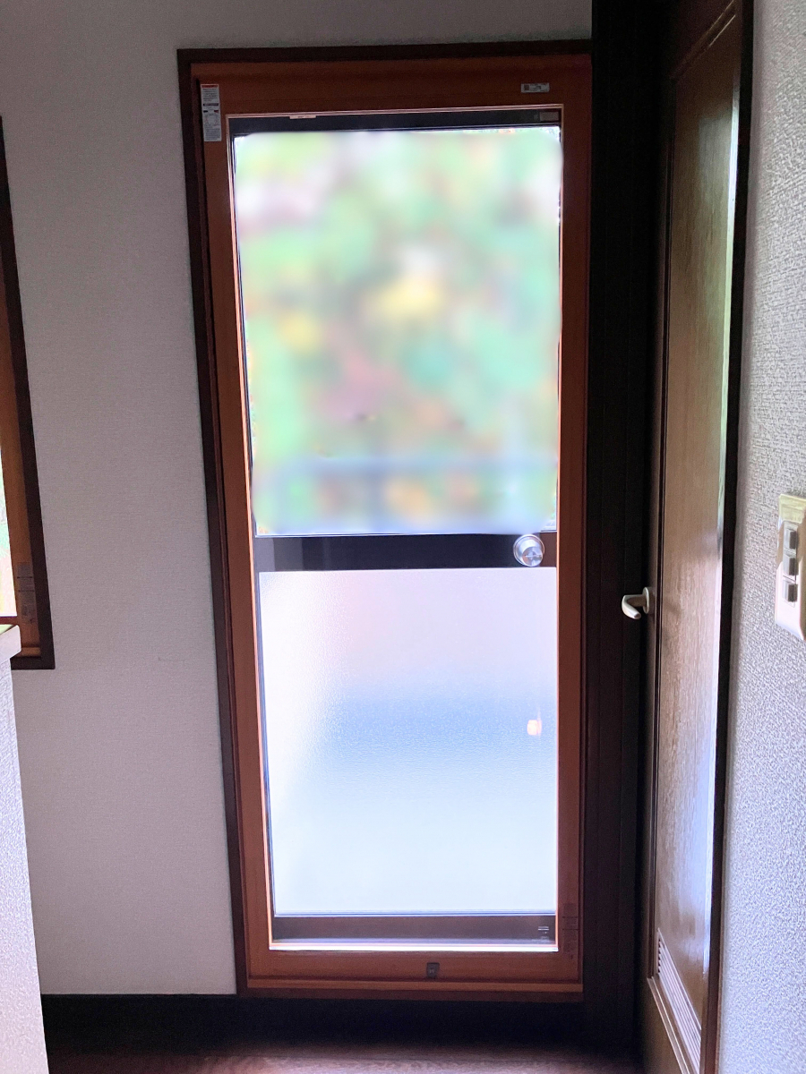 スミック 渋川店の【渋川市】使わない開口部・窓をFIXタイプの内窓で塞いじゃいましょう！【窓リノベ2025補助金】の施工後の写真1