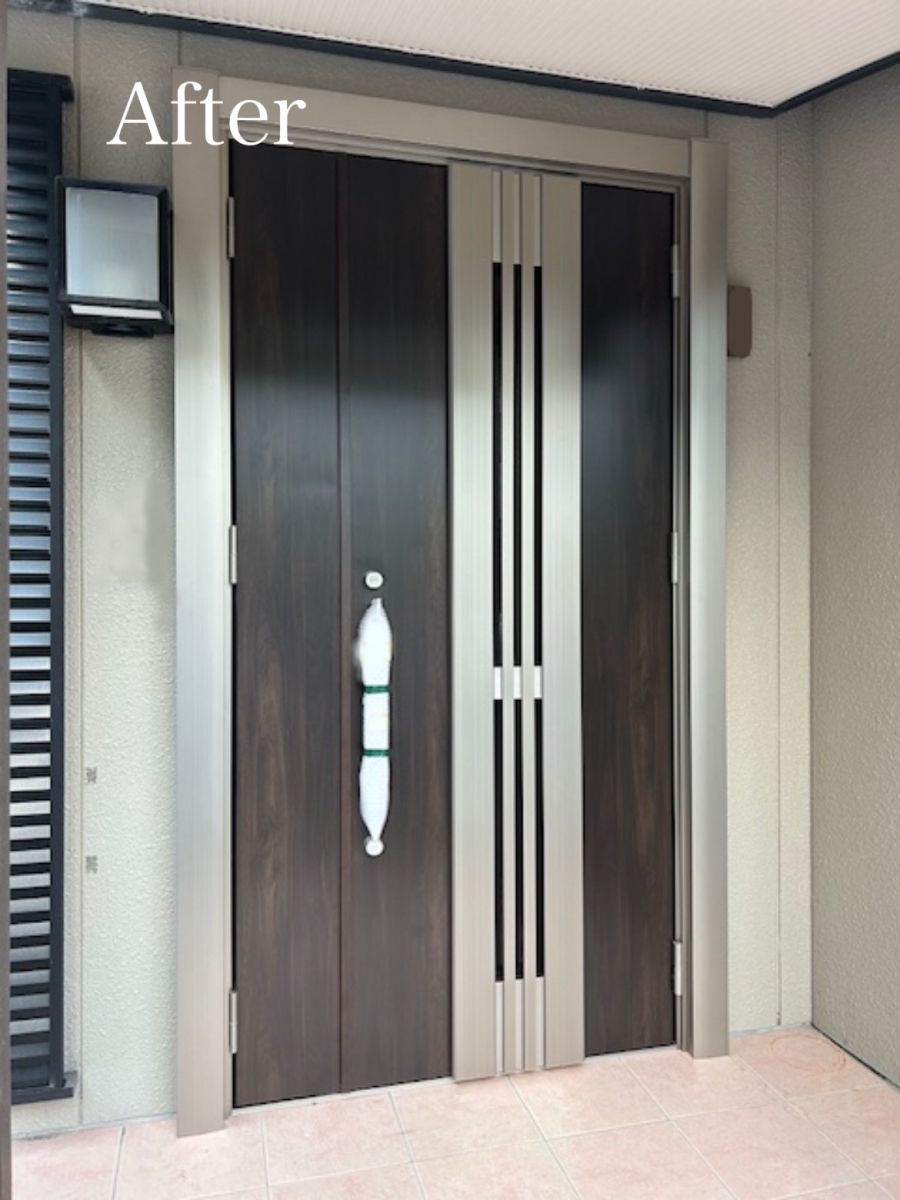エクセルのGIESTA２｜玄関ドア｜リフォームの施工後の写真1