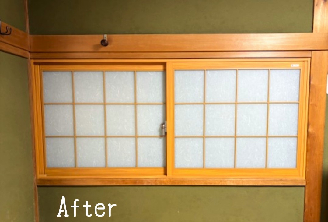 エクセルのインプラス｜内窓｜１ｄａｙの施工後の写真1