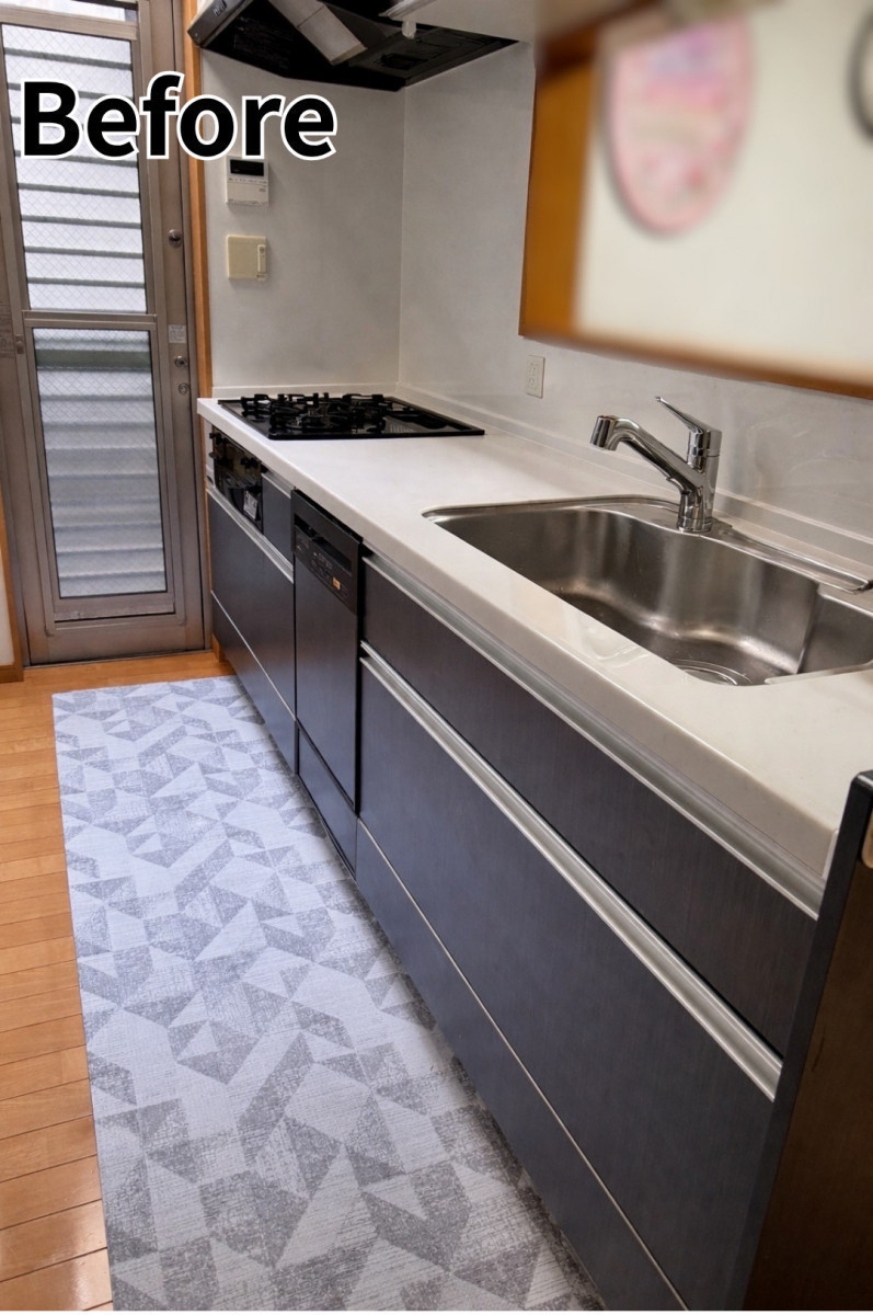 エクセルの寝屋川市｜リシェルでオシャレ＋家事ラクなキッチンへ♪の施工前の写真2
