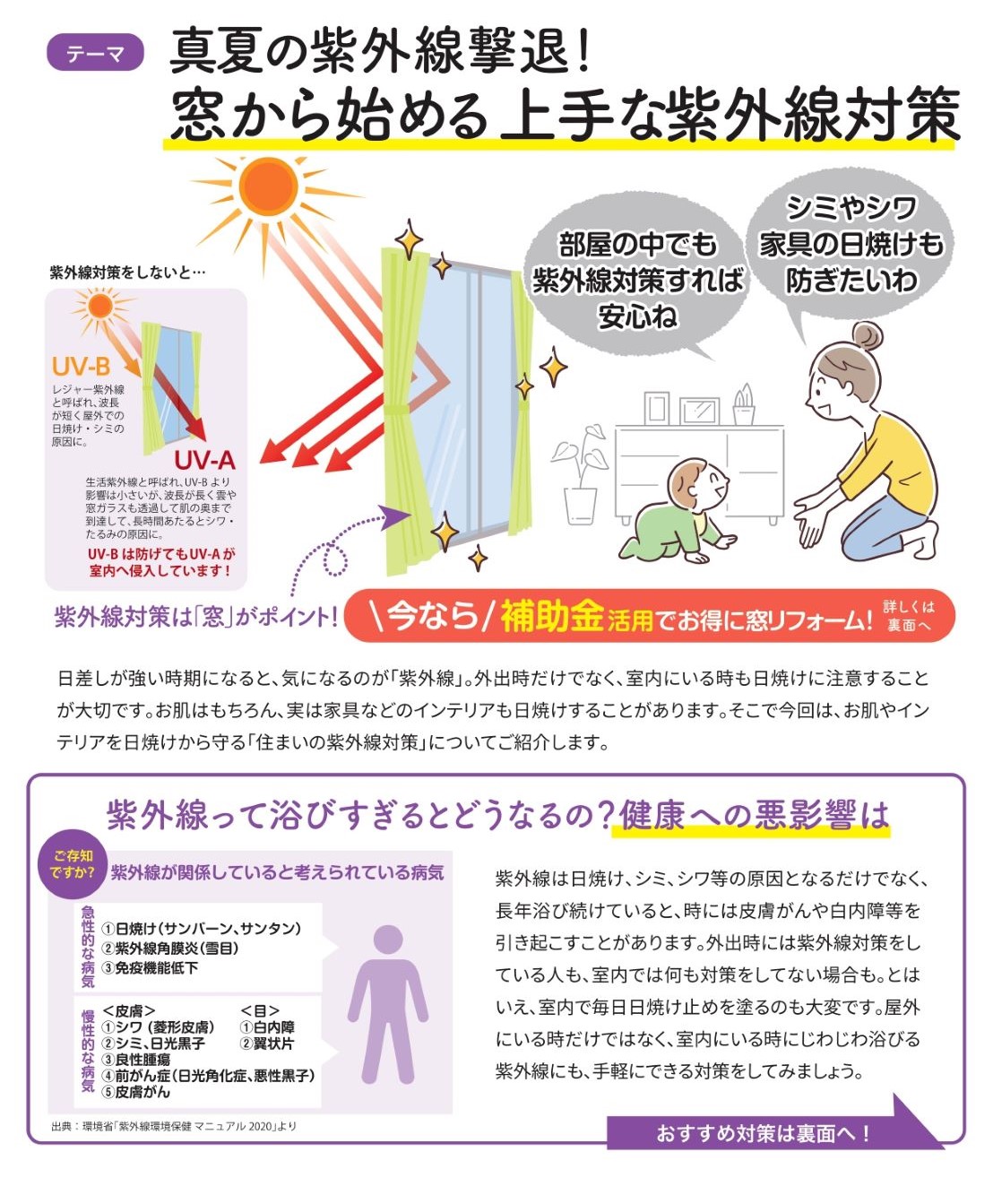 窓から始める上手な紫外線対策 河端硝子のブログ 写真1