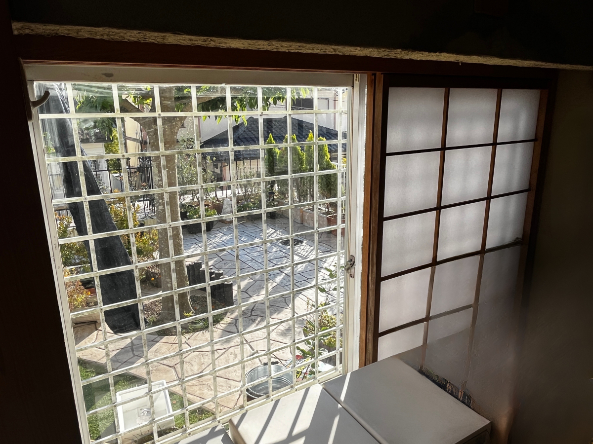 三喜の和室の雰囲気を壊さない、安心できる内窓の施工前の写真1