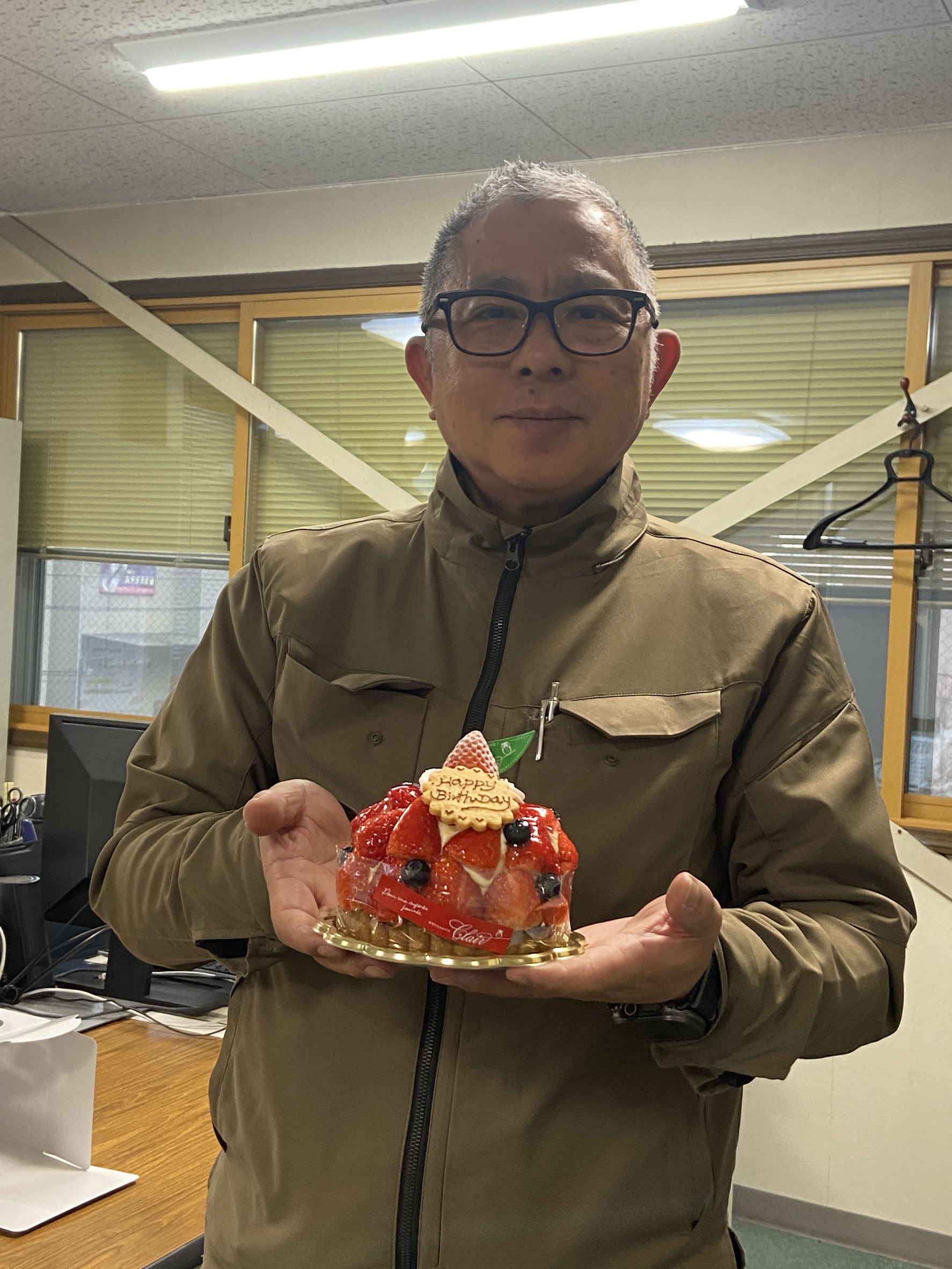 社長Birthday 小倉トーヨー住器のブログ 写真1