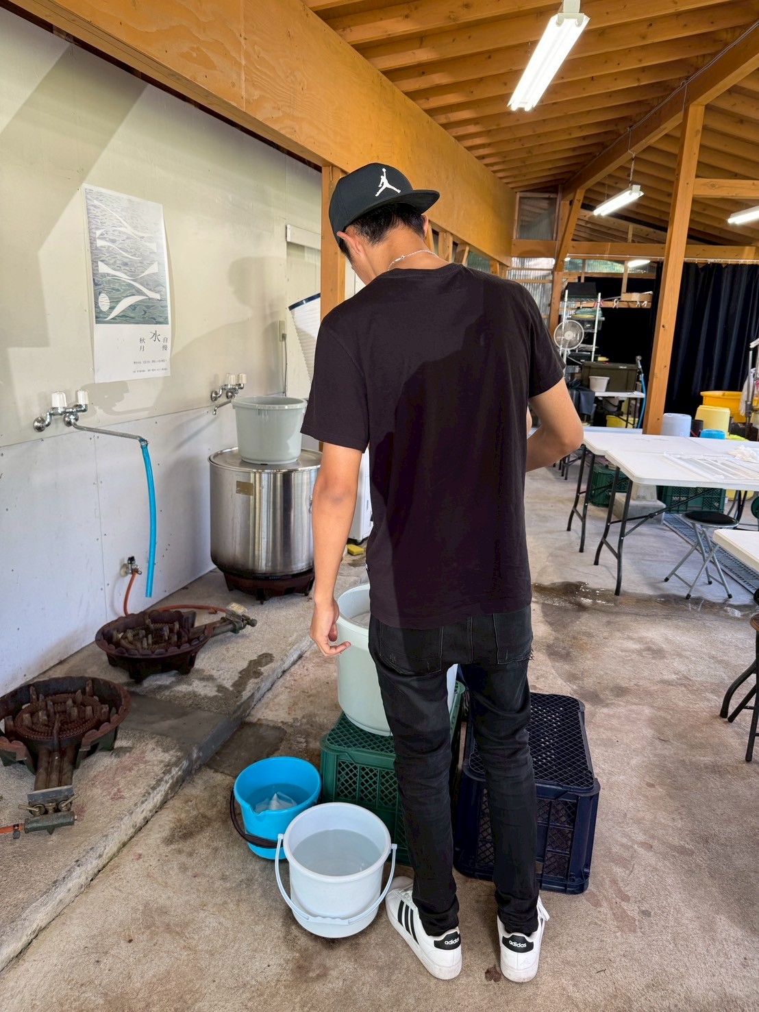 染め物体験 小倉トーヨー住器のブログ 写真3