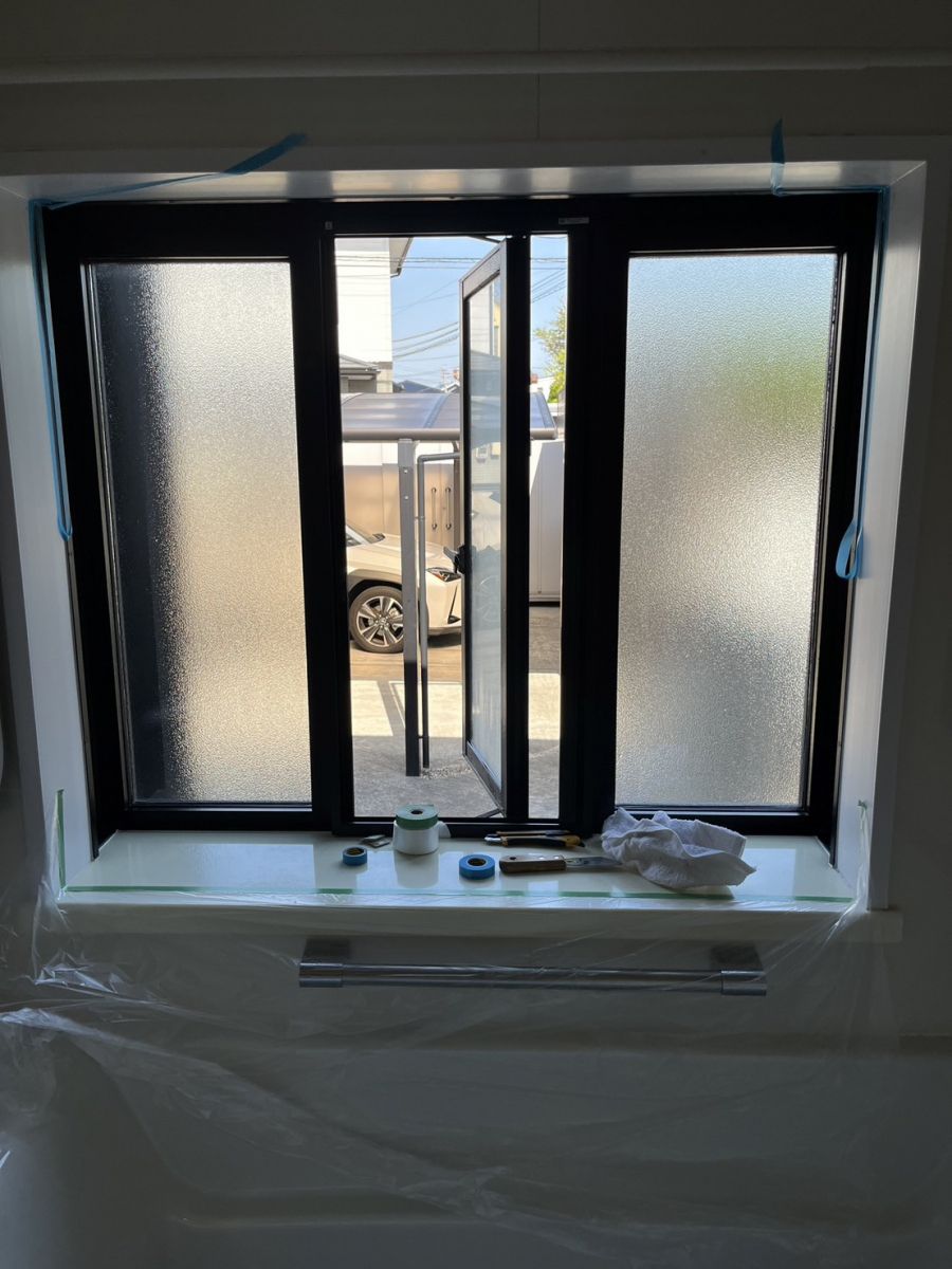 小倉トーヨー住器の【施工例】内窓取付工事【浴室】の施工前の写真1