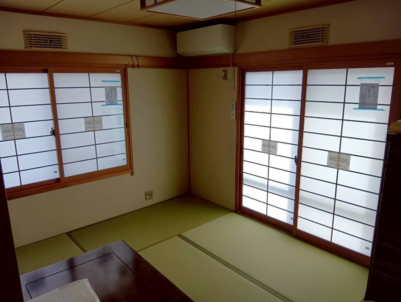 小倉トーヨー住器の【補助金対象】内窓取付け工事【和室にぴったり和障子】の施工後の写真1