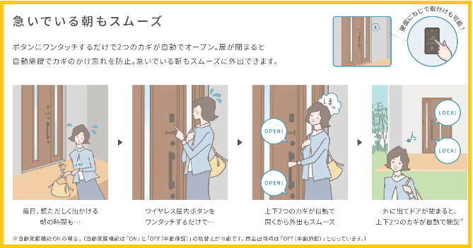 みとよの木製玄関ドアからの施工事例詳細写真5