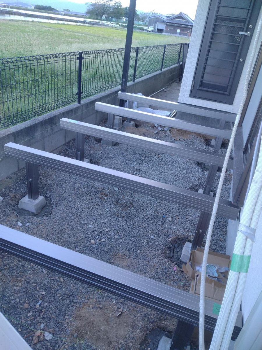 みとよの樹脂デッキ・外壁塗装の施工後の写真2