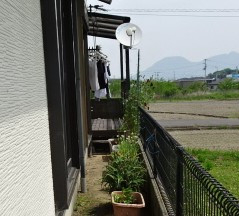 みとよの樹脂デッキ・外壁塗装の施工前の写真1