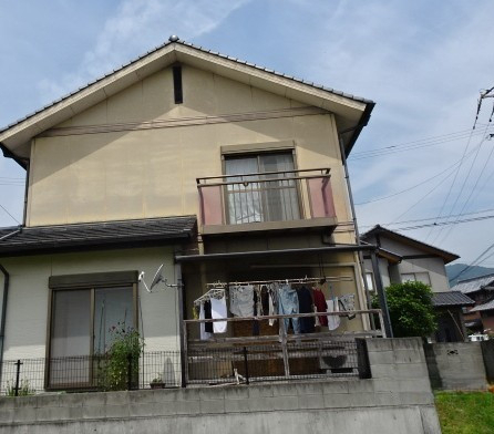 みとよの樹脂デッキ・外壁塗装の施工前の写真2