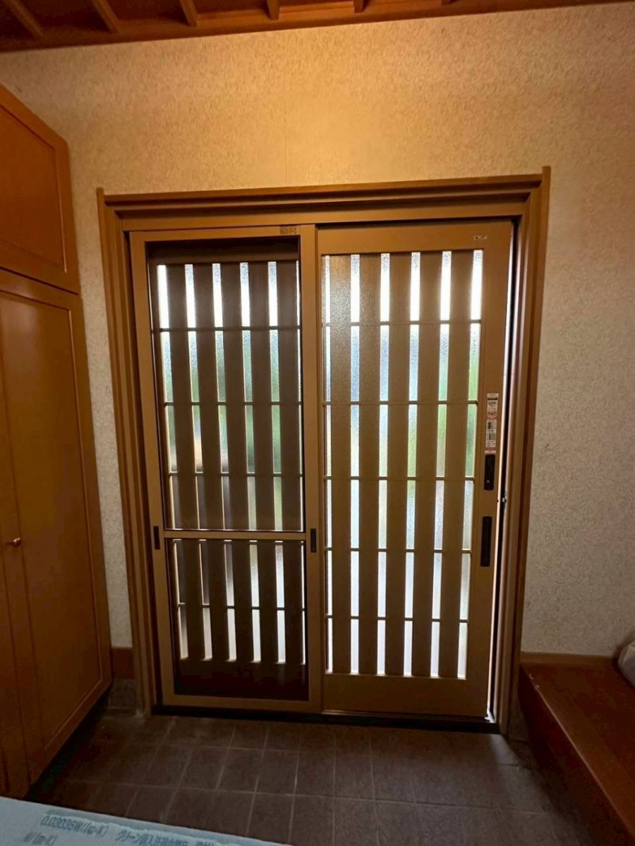 みとよの玄関引戸 リフォーム工事の施工後の写真2