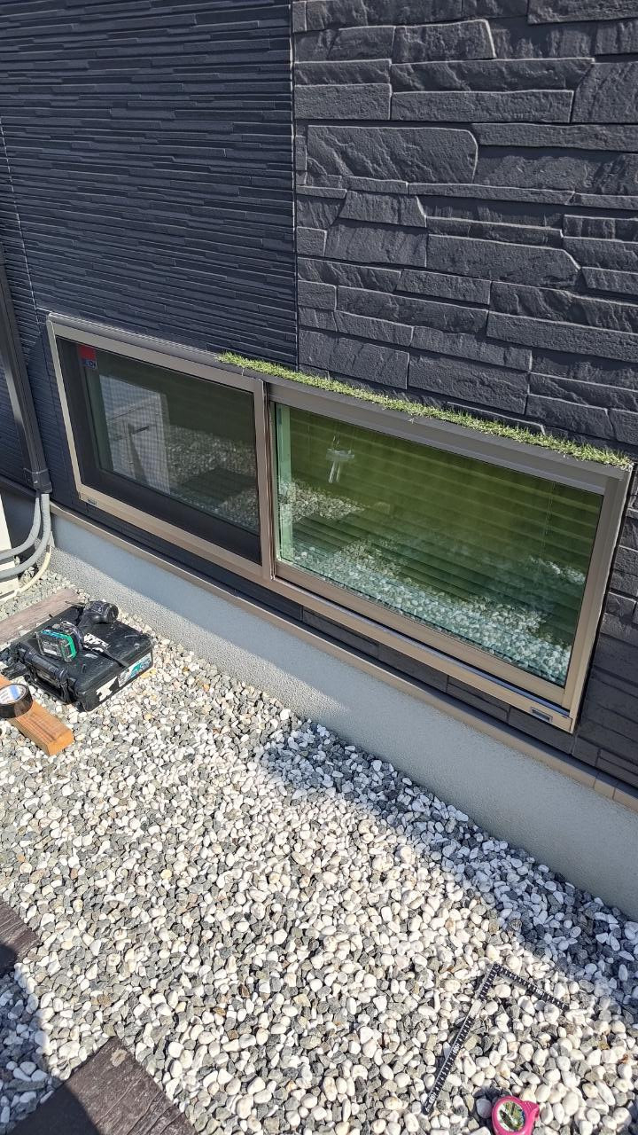 みとよの面格子取付工事の施工前の写真1