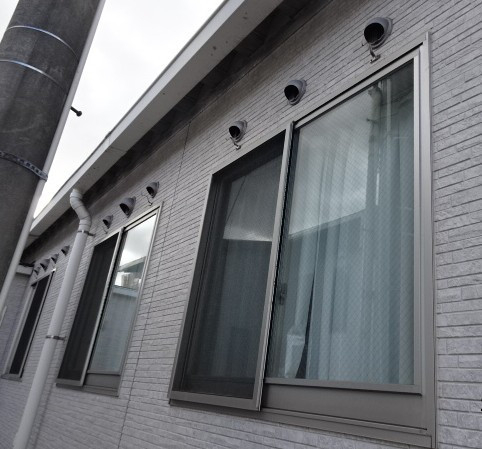 みとよの【香川県三豊市】日射遮蔽シート設置の施工前の写真1