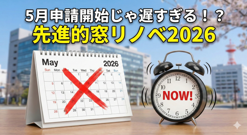 【第2回】非住宅の窓リノベで失敗しないために｜申請の注意点と「5月以降が危ない」理由 ヤマセイのブログ 写真1