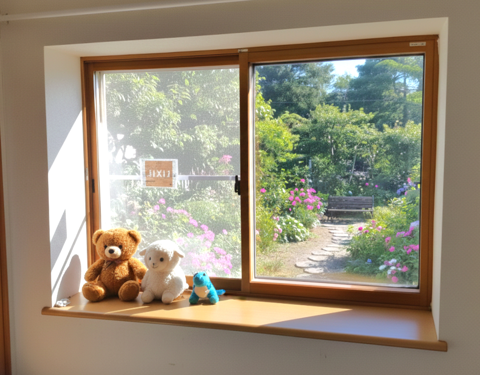 ヤマセイの【受験対策に！】防音・断熱・結露対策が一度に叶う！内窓インプラス施工例の施工後の写真1