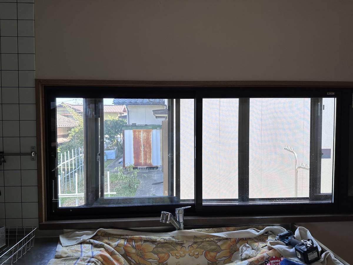 江頭トーヨー住器の内窓ｲﾝﾌﾟﾗｽ窓リノベ補助金ですの施工後の写真2