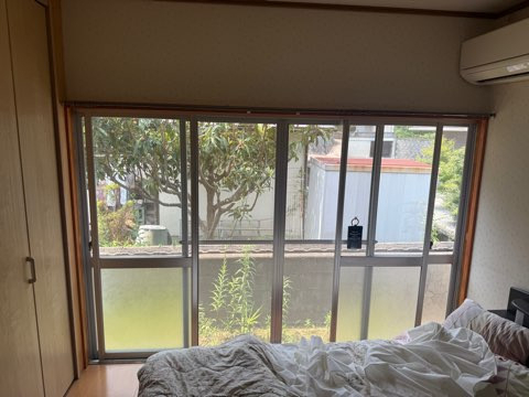 江頭トーヨー住器の内窓ｲﾝﾌﾟﾗｽ工事の施工前の写真2