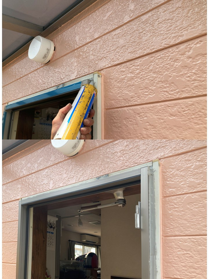 ディー・エー・コーポレーションの古くなった勝手口ドアを交換｜リシェントで換気と段差も快適にの施工前の写真3