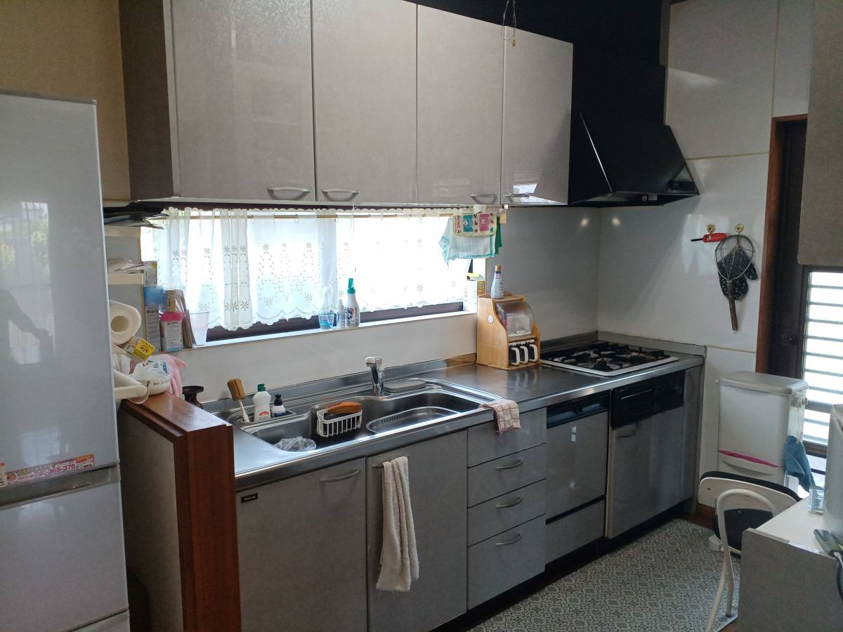 Reプレイス高崎のシステムキッチンの交換🍓の施工前の写真1