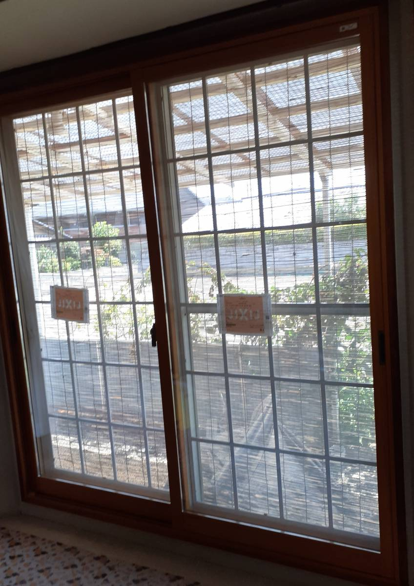 Reプレイス高崎の内窓設置で暑さも解消させるの施工後の写真1