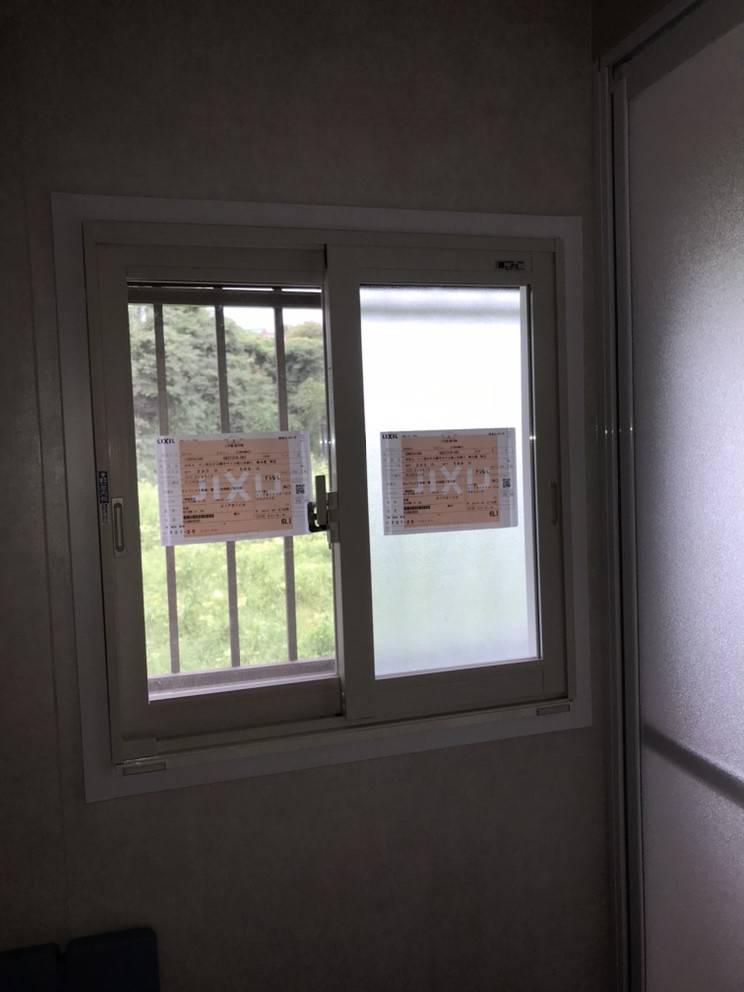 Reプレイス高崎の補助金を使って浴室の内窓設置🛁の施工後の写真1