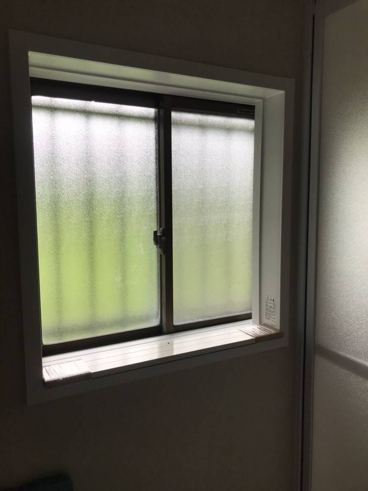 Reプレイス高崎の補助金を使って浴室の内窓設置🛁の施工前の写真1