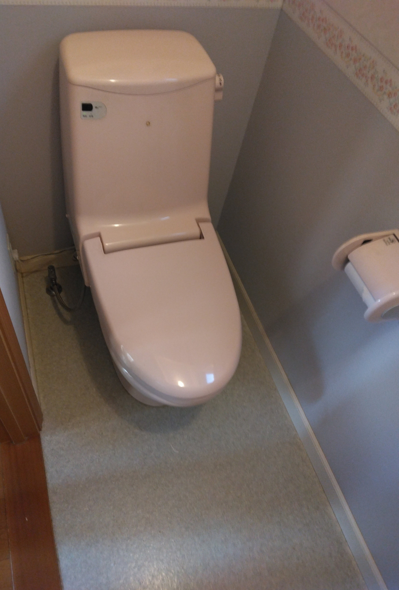 Reプレイス高崎のトイレ交換🚽の施工前の写真1