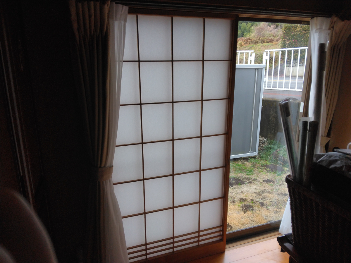Reプレイス高崎の和室に障子風の内窓設置！の施工前の写真1