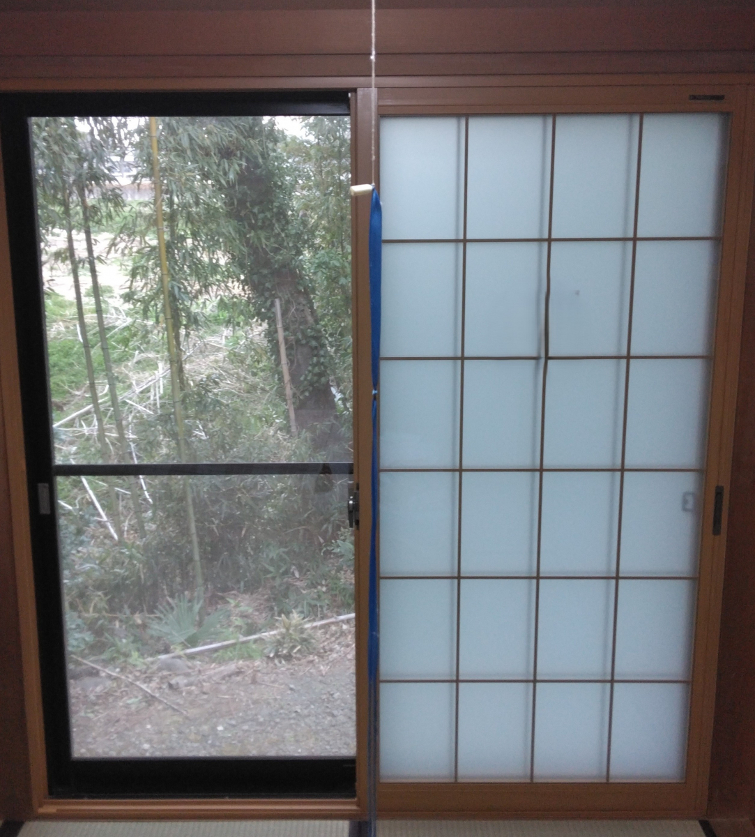 Reプレイス高崎の和室に合う内窓設置の施工後の写真1
