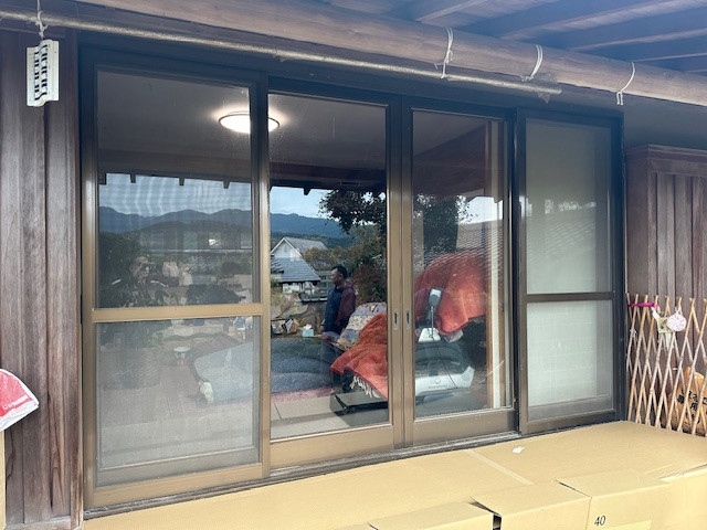 筑豊トーヨーの嘉麻市で窓のリフォームです。（＾－＾）の施工前の写真1