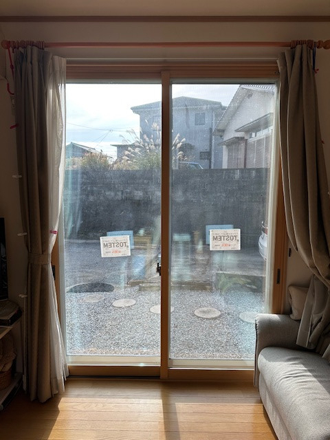 筑豊トーヨーの悩まれましたが、補助金支援あり、内窓設置に至りました。👩‍🦰の施工後の写真1