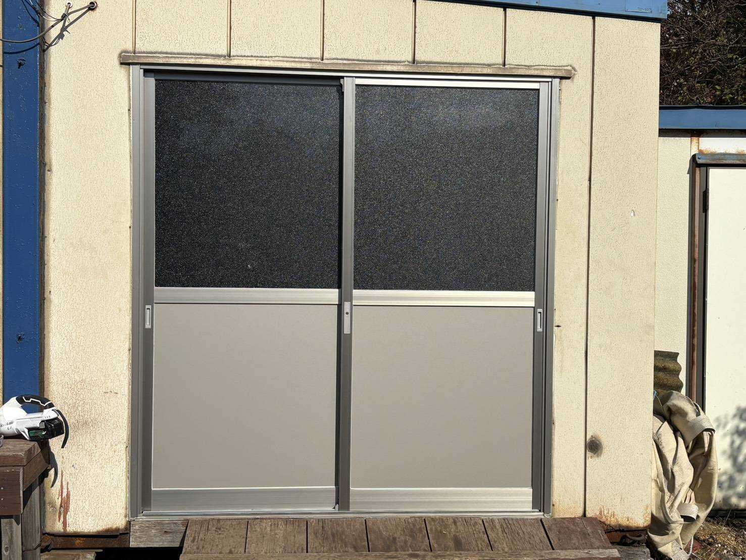 小玉硝子 千歳店の古い引戸の寒さを解消!LIXIL引戸交換で省エネと快適を実現の施工事例詳細写真3