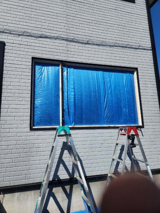 小玉硝子 千歳店の新規サッシ工事で快適住宅実現・断熱性能向上!の施工前の写真2